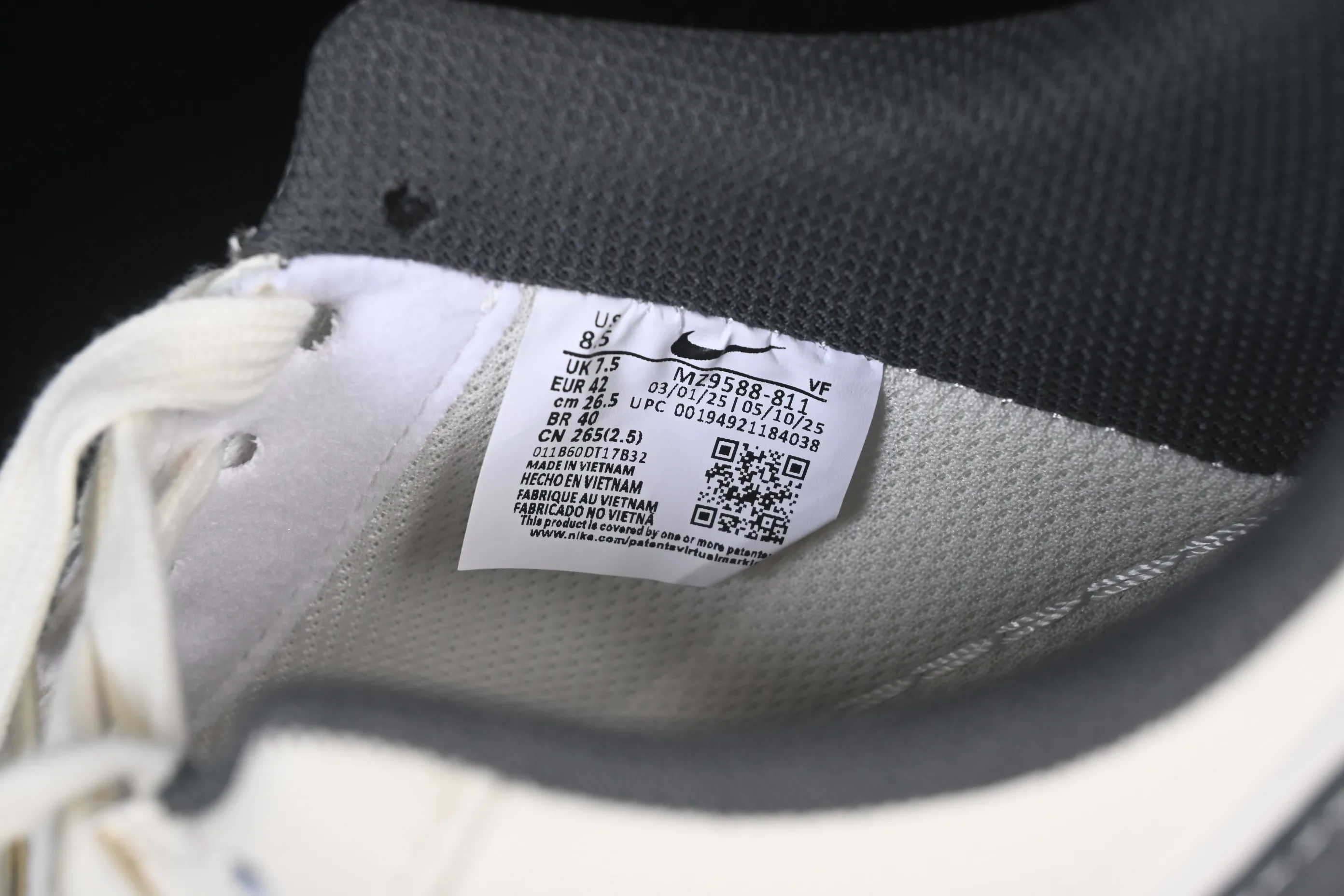 All categories Nk Air Force 1 Air Force series Nk Air Force 1 Low Air Force low top Nike Air Force 1'07 Low LV co-branded printed beige gray hook Air Force 1 low top casual sneakers MZ9588-811